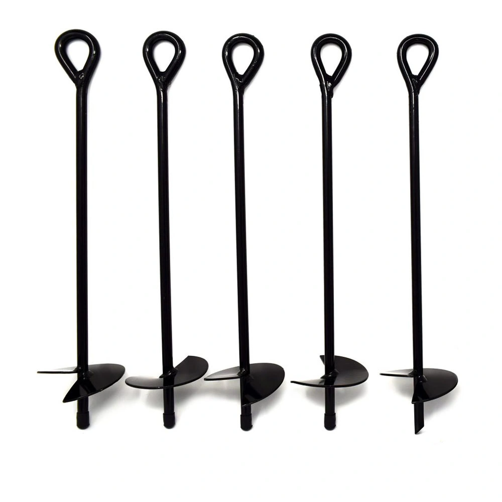 Powder Coated Screw Ground Anchor Earth Ground Anchor