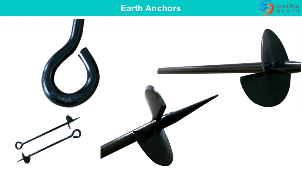 Earth Ground Anchor 15 Inch Heavy Duty Earth Anchors Shelters, Canopies, Tents, Swing