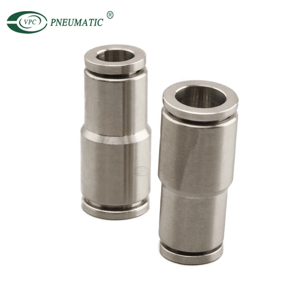 PU Quick Connect Hose Fitting Stainless Steel Air Line Couple Fitting